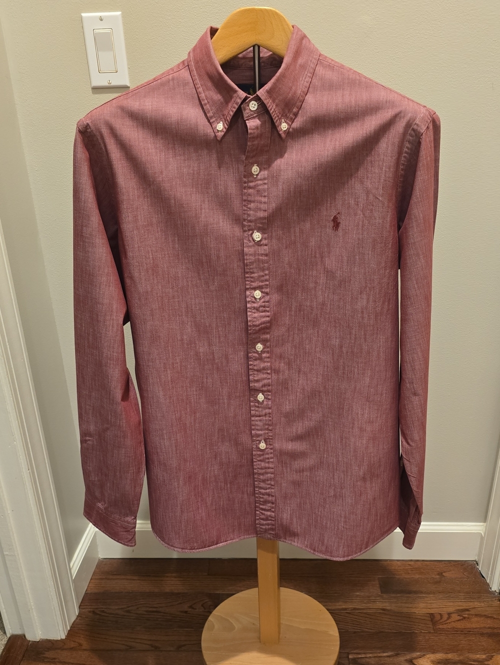 Ralph Lauren Men's Button-Down Shirt - Wine